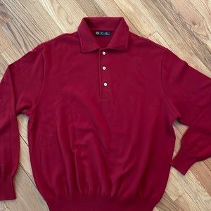 Red Cashmere Loro Piana sweater size 50/m